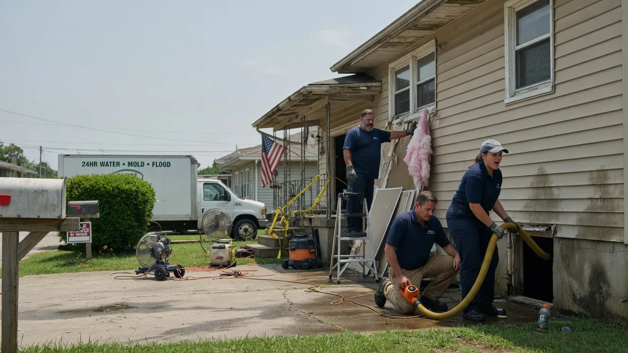 Water Damage Repair in Cunningham, TN near me
